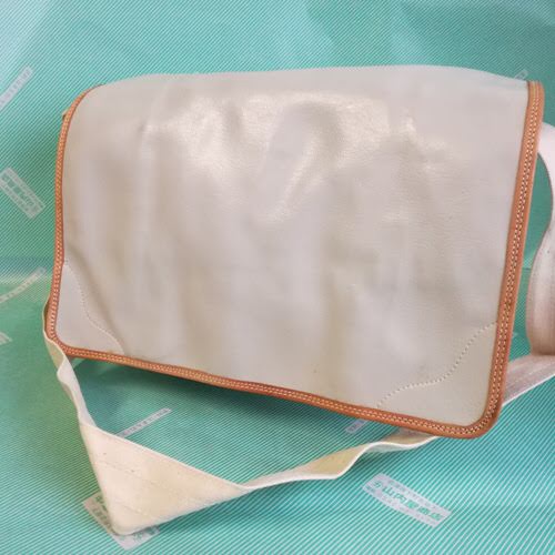 【鞄】グランド　布製肩掛け学生鞄　無地