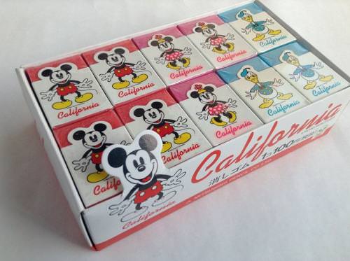 【消しゴム】ディズニー　ミッキー California