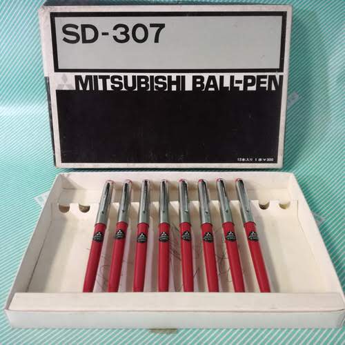 【ボールペン】三菱ボールペン　SD-307　セミジャンボ